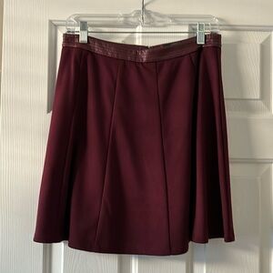 Maroon The Limited Skirt